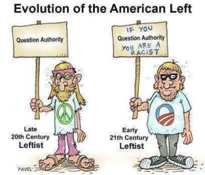 evolution of the left